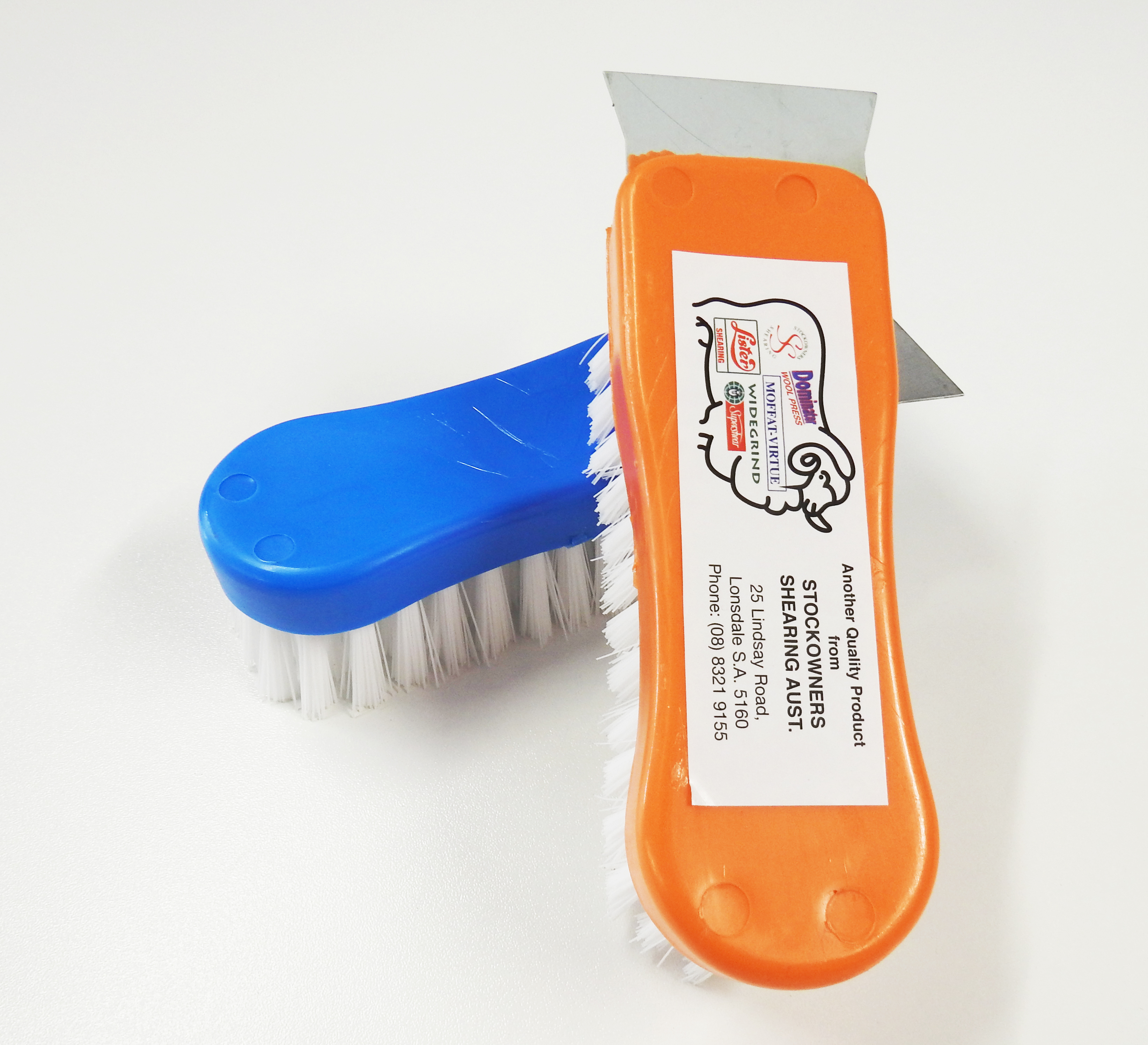 Comb Brushes-Blue Orange